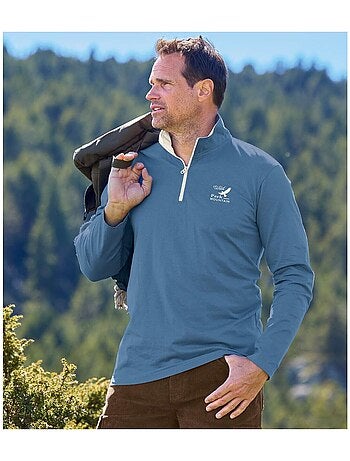 Lot de 2 Sous-Pulls Col Zippé - ATLAS FOR MEN