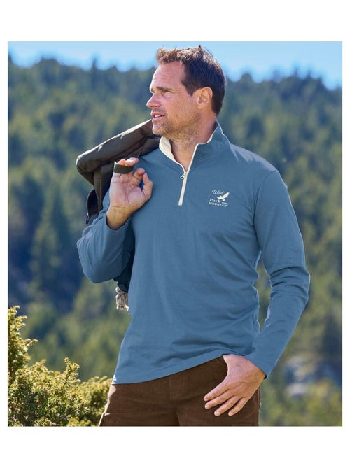 Lot de 2 Sous-Pulls Col Zippé   - ATLAS FOR MEN - Kiabi