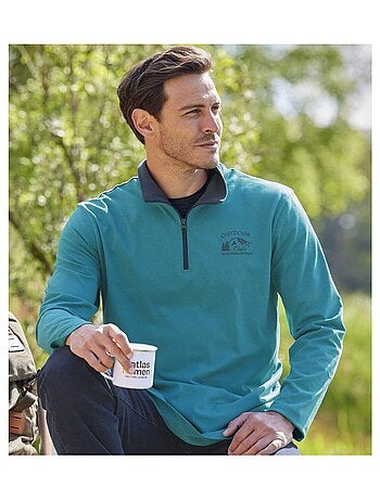 Lot de 2 Sous-Pulls Col Zippé Outdoor - ATLAS FOR MEN