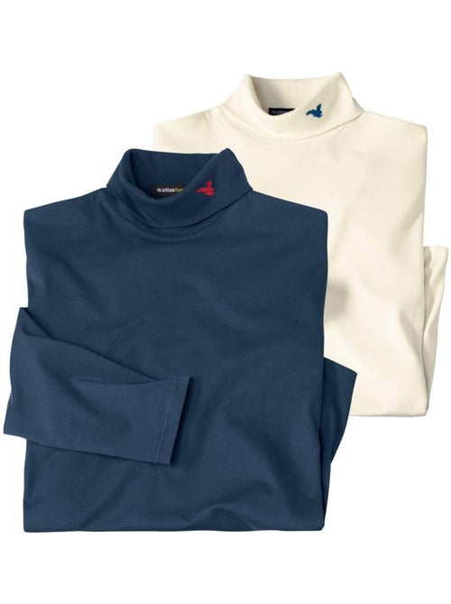 Lot de 2 sous pulls confort  - atlas for men - Kiabi