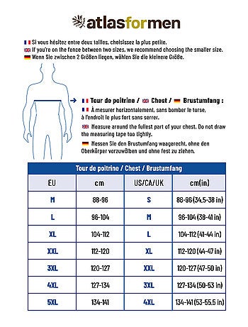 Lot de 2 Sous-Pulls Jersey Col Zippé RX-Trem - ATLAS FOR MEN