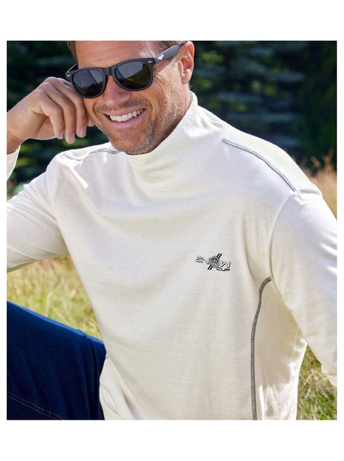 Lot de 2 Sous-Pulls Snow   - ATLAS FOR MEN - Kiabi