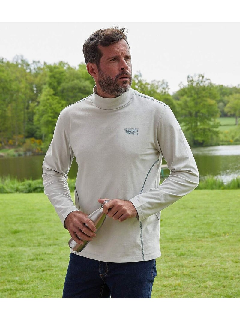 Lot de 2 sous-pulls sport   - atlas for men Bleu Gris - Kiabi