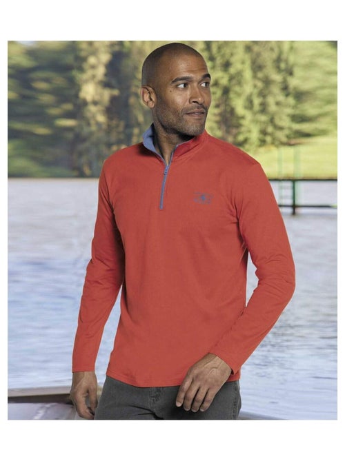 Lot de 2 Sous-Pulls Zippés   - ATLAS FOR MEN - Kiabi