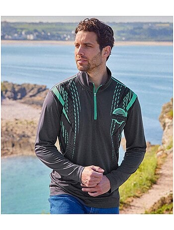 Lot de 2 Sous-pulls Zippés Running Lines - ATLAS FOR MEN