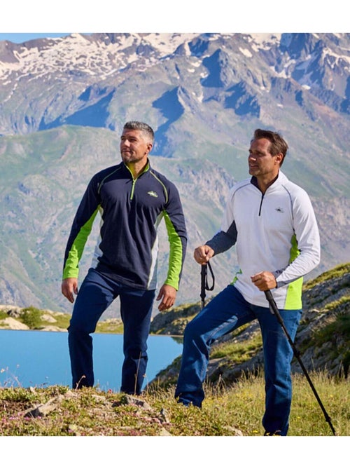 Lot de 2 Sous-Pulls Zippés Sport   - ATLAS FOR MEN - Kiabi
