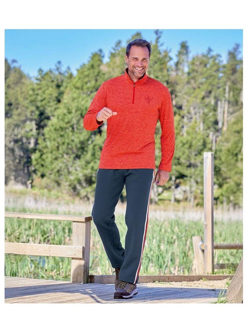 Lot de 2 Sous-Pulls Zippés Sport   - ATLAS FOR MEN - Kiabi