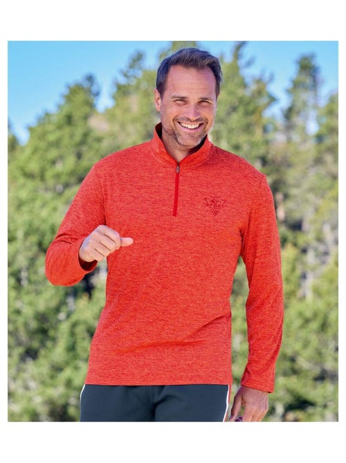 Lot de 2 Sous-Pulls Zippés Sport   - ATLAS FOR MEN - Kiabi