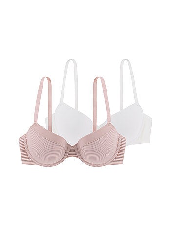 Lot de 2 soutien-gorge coque louise Dorina