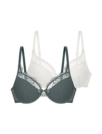 Lot de 2 soutien-gorge coques arista Dorina