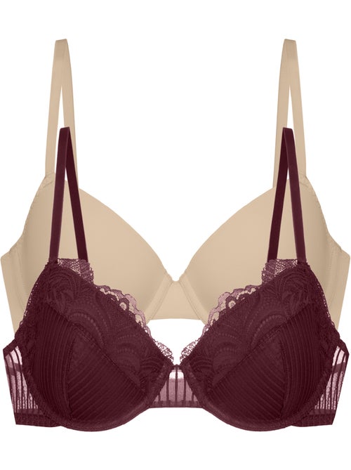 Lot de 2 Soutien-gorge corbeille Emersyn Dorina - Kiabi