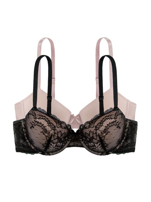 Lot de 2 soutien-gorge demi coques chloe Dorina - Kiabi