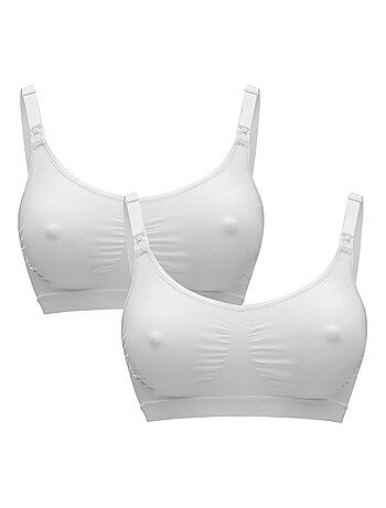 Lot de 2 soutien-gorge grossesse et allaitement Medela Keep Cool - Respirant, Adaptive Stretch,