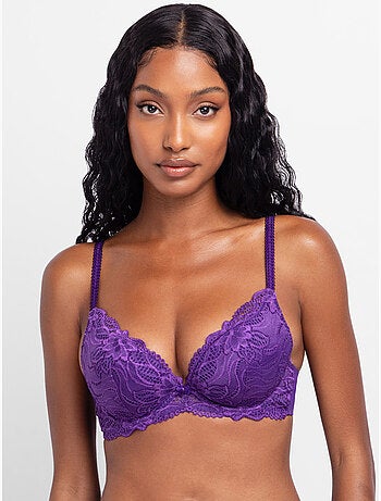 Lot de 2 soutien-gorge plongeant angie push-up Dorina