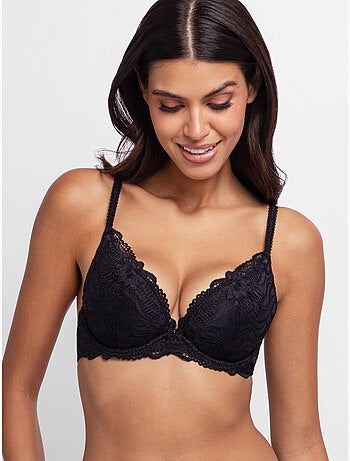 Lot de 2 soutien-gorge plongeant angie push-up Dorina