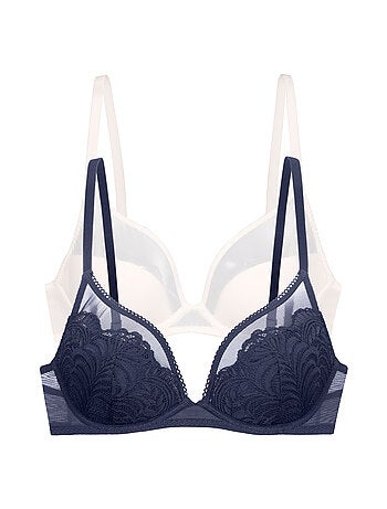 Lot de 2 soutien-gorge plongeant lincoln Dorina