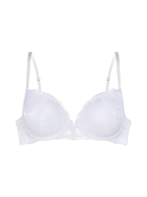 Lot de 2 soutien-gorge plongeant push-up en dentelle Origins Dorina - Kiabi