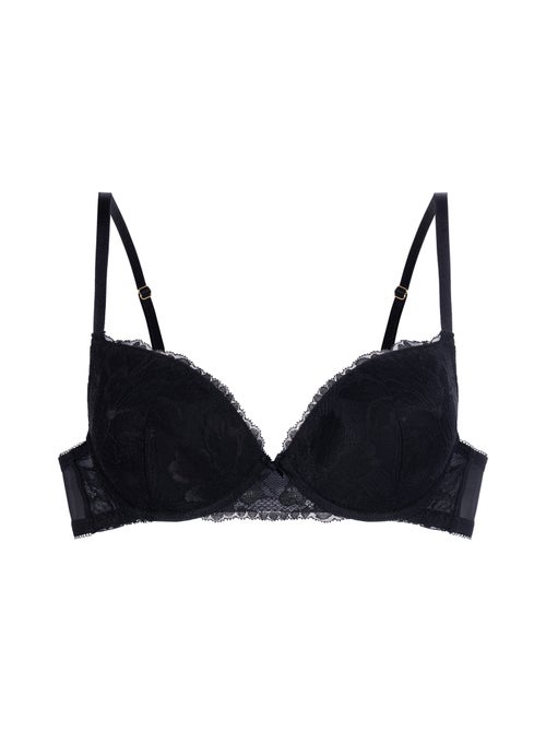 Lot de 2 soutien-gorge plongeant push-up en dentelle Origins Dorina - Kiabi