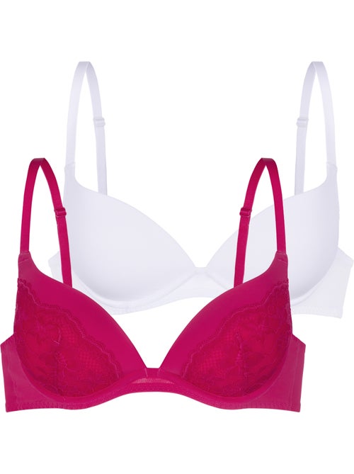 Lot de 2 soutien-gorge plongeant push-up willa Dorina - Kiabi
