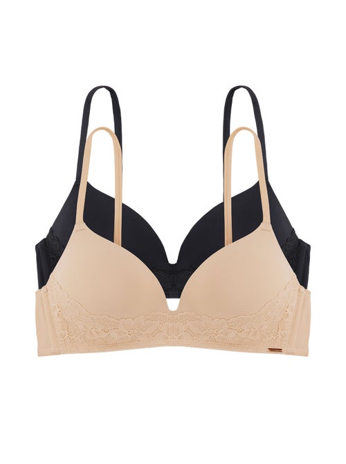 Lot de 2 soutien-gorge souples fili Dorina - Kiabi