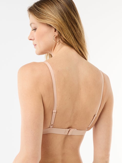Lot de 2 soutien-gorge triangles en microfibre - Kiabi