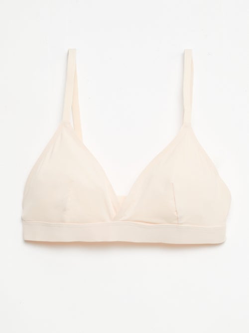 Lot de 2 soutien-gorge triangles en microfibre - Kiabi