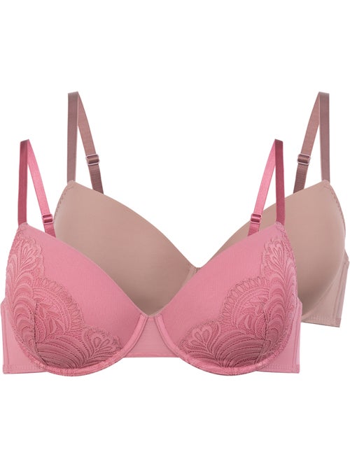 Lot de 2 soutiens-gorge corbeille Lincoln Dorina - Kiabi