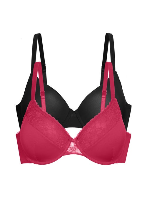 Lot de 2 soutiens-gorge corbeille Sonia Dorina - Kiabi