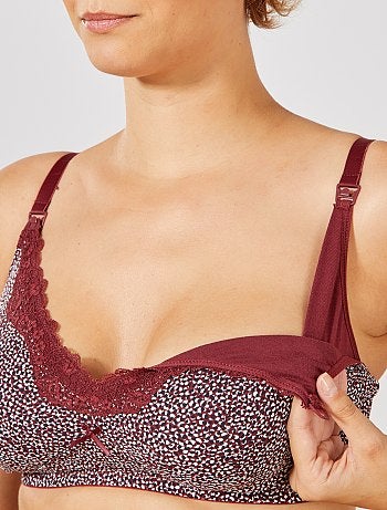 Lot de 2 soutiens-gorge d'allaitement bonnet D&E - Kiabi