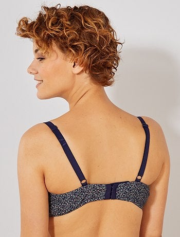 Lot de 2 soutiens-gorge d'allaitement en coton - Kiabi