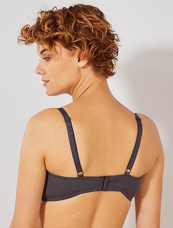 Lot de 2 soutiens-gorge d'allaitement en coton - Kiabi