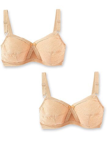 Lot de 2 soutiens-gorge dentelle - DAXON