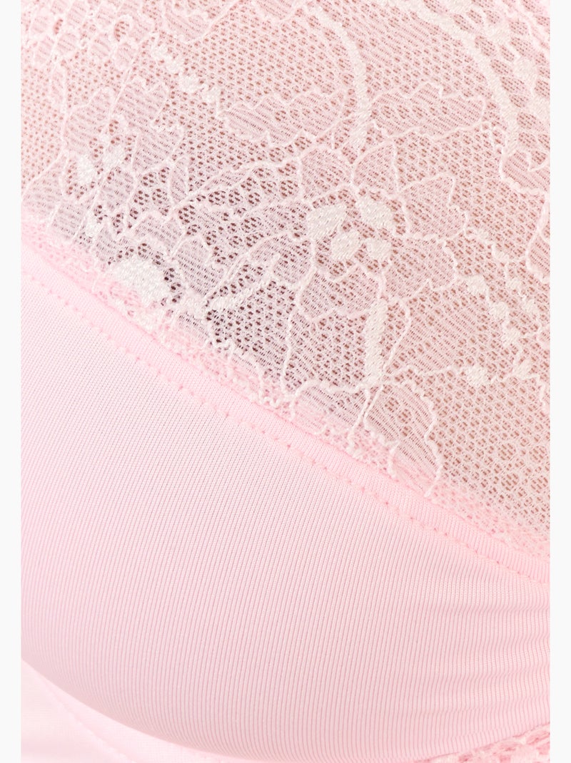 Lot de 2 soutiens-gorge dentelle à armatures - Damart Rose - Kiabi