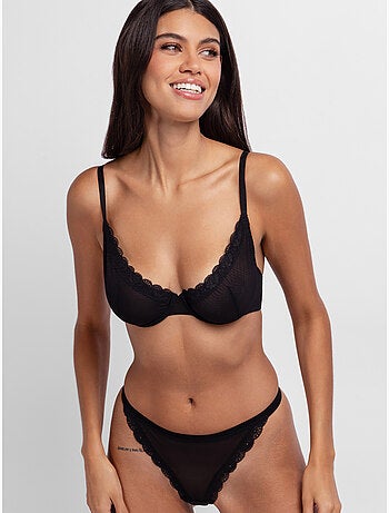 Lot de 2 soutiens-gorge emboîtants sans coques Misha