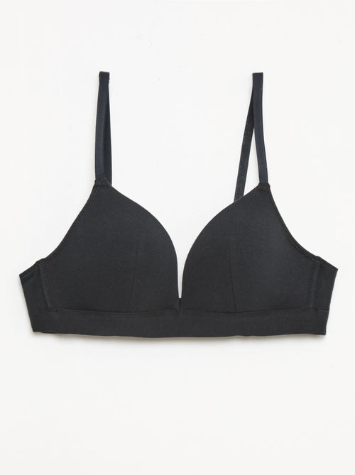 Lot de 2 soutiens-gorge en coton - Kiabi