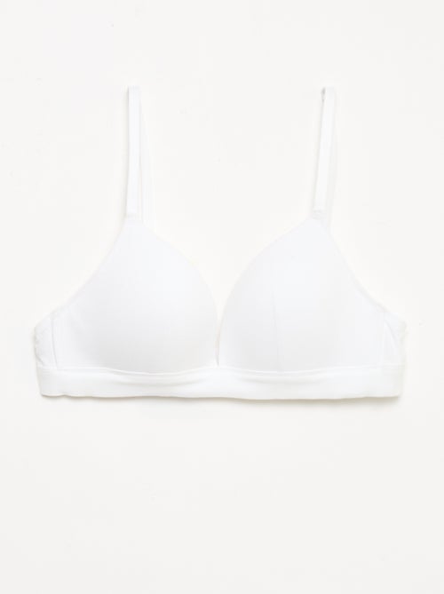 Lot de 2 soutiens-gorge en coton - Kiabi