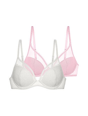 Lot de 2 soutiens-gorge plongeants norissa Dorina