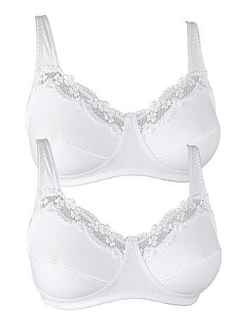 Lot de 2 soutiens-gorge sans armatures - Damart