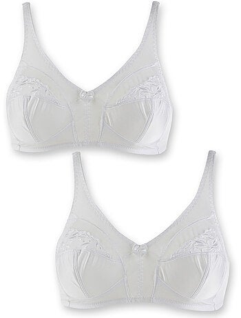 Lot de 2 soutiens-gorge sans armatures