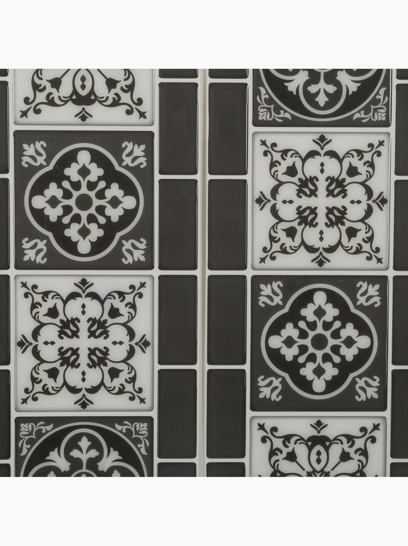 Lot de 2 stickers CARO Gris - Kiabi