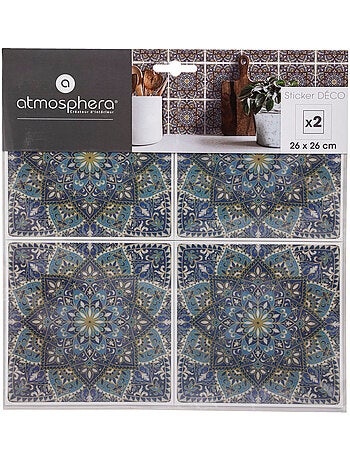 Lot de 2 stickers mosaïque CARO