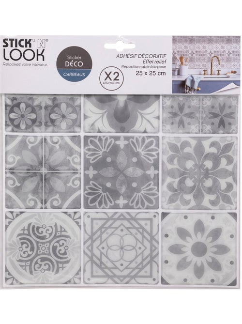 Lot de 2 stickers muraux CARO - Kiabi