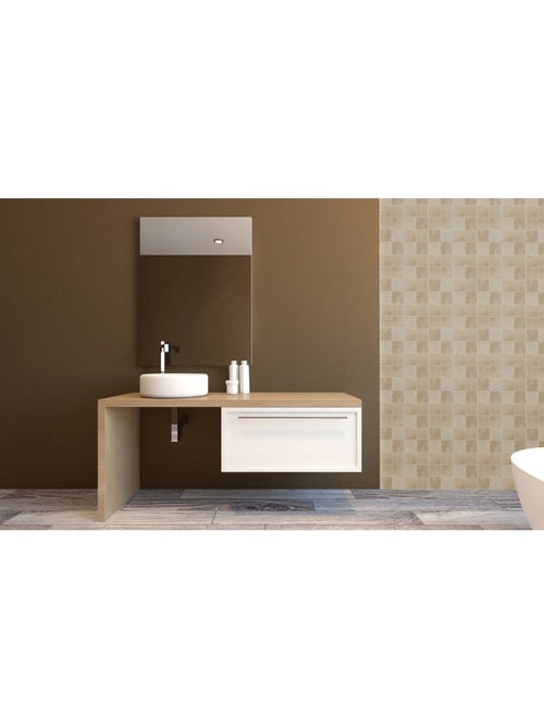 Lot de 2 stickers muraux carré CARO - Kiabi