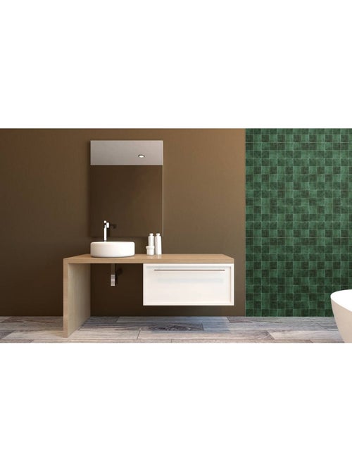 Lot de 2 stickers muraux carré CARO - Kiabi