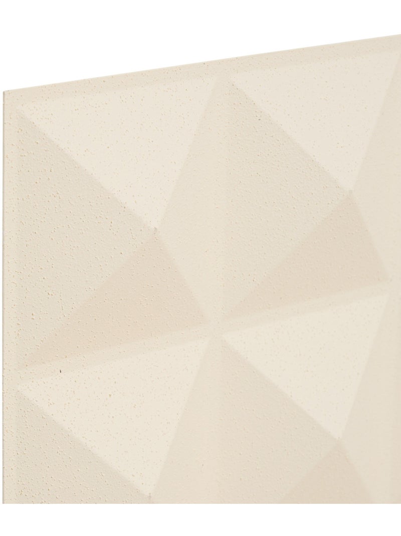 Lot de 2 stickers muraux diamant effet 3d oren Beige - Kiabi