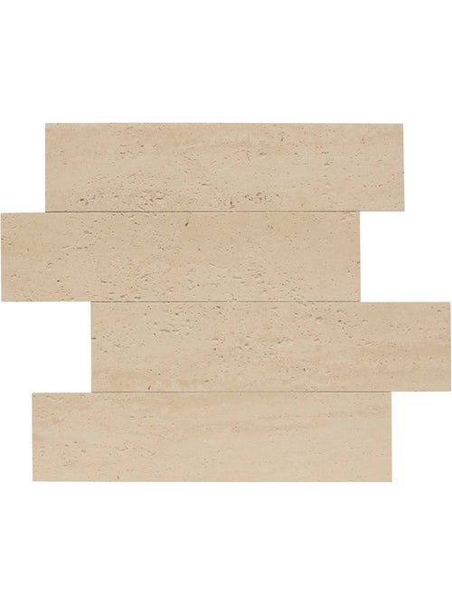 Lot de 2 stickers muraux effet travertin CARY - Kiabi