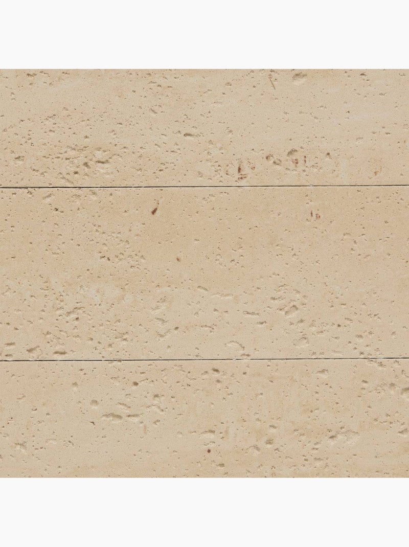 Lot de 2 stickers muraux effet travertin CARY Beige - Kiabi