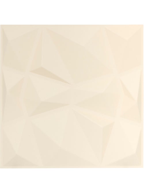 Lot de 2 stickers muraux géométriques effet 3D OREN - Kiabi