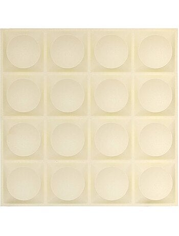 Lot de 2 stickers muraux ronds effet 3D OREN