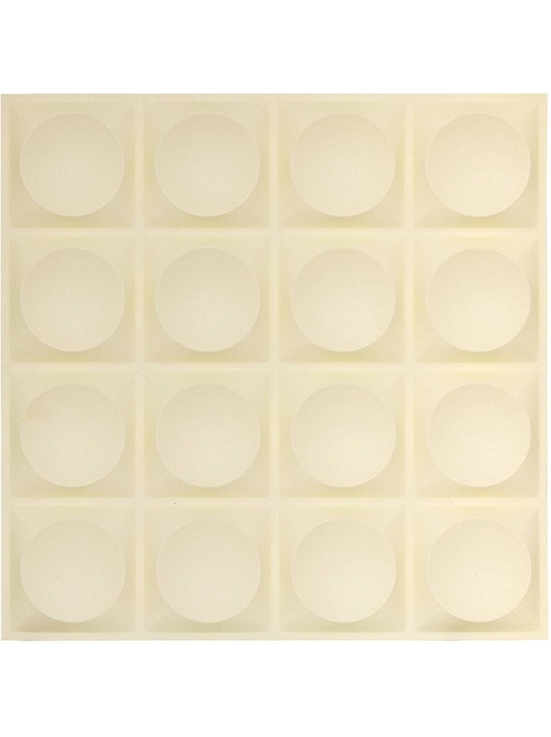 Lot de 2 stickers muraux ronds effet 3d oren Blanc - Kiabi
